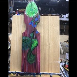 Hand Painted Hummingbird